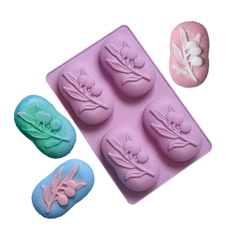 Candle Supplies Shop - Molde de sabão de silicone oval,