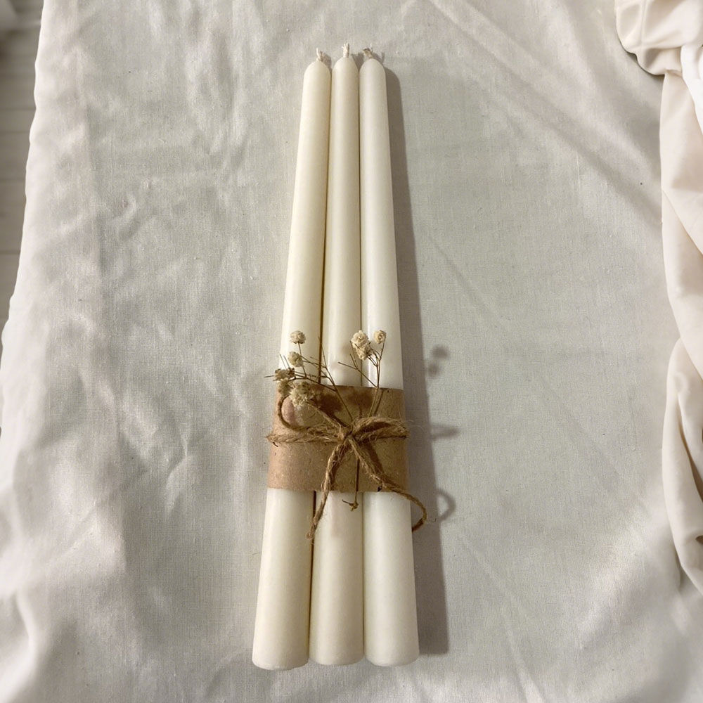 Candle Holder Supplies - Simples pilar cônico acrílico molde diy