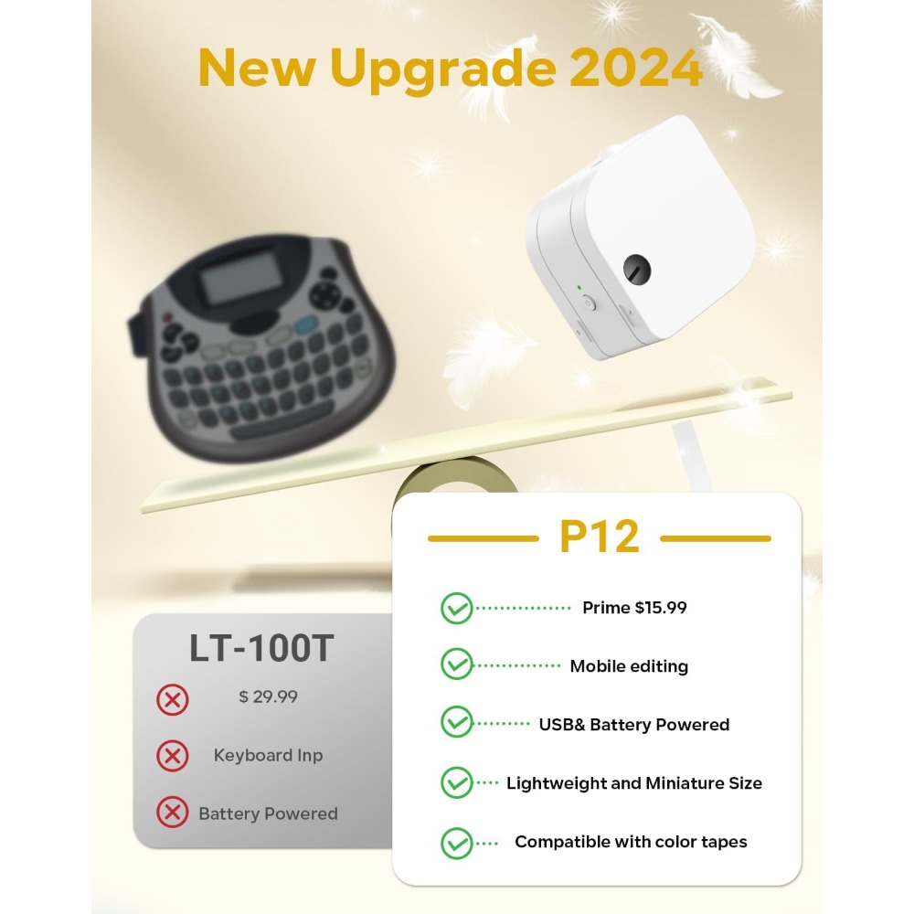 P12 mini máquina de fazer etiq - Sticker Label Template avaliação e preço