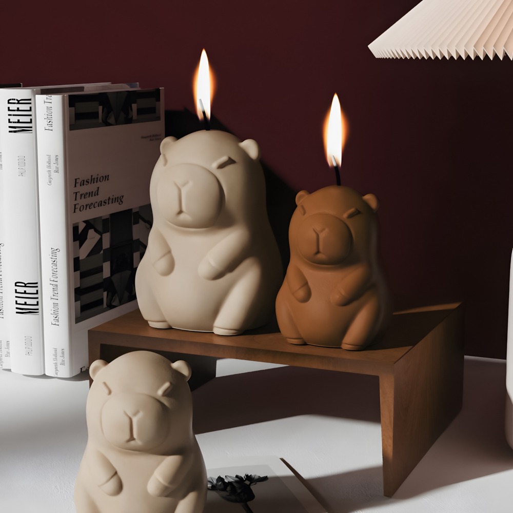 Capivara em pé perfume vela mo - Candle Supplies Shop avaliação e preço