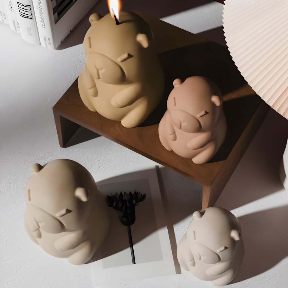 Capivara em pé perfume vela mo - Candle Supplies Shop avaliação e preço