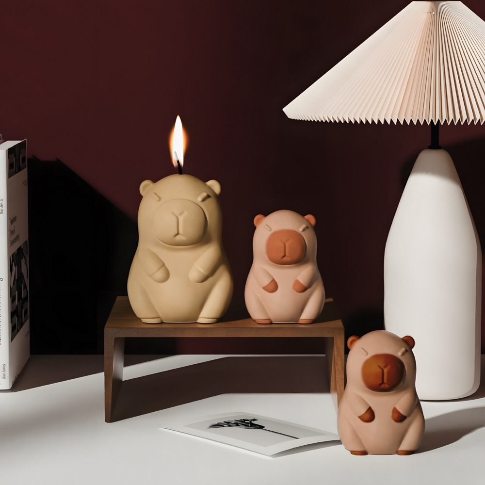 Capivara em pé perfume vela mo - Candle Supplies Shop avaliação e preço