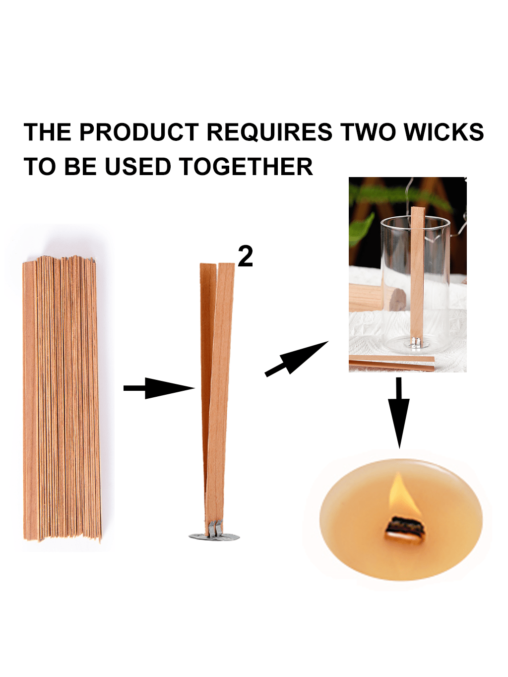 40 peças de mechas de vela de  - Candle Holder Supplies avaliação e preço