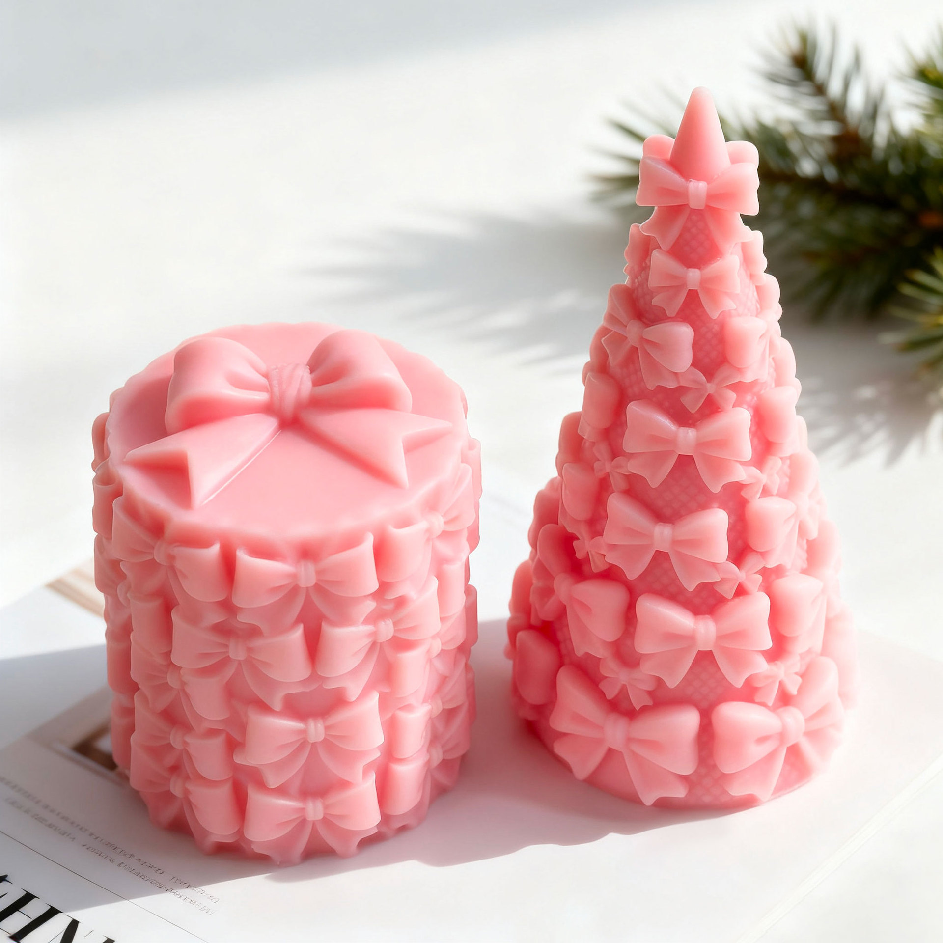 3d laço árvore de natal caixa  - Candle Supplies Shop avaliação e preço