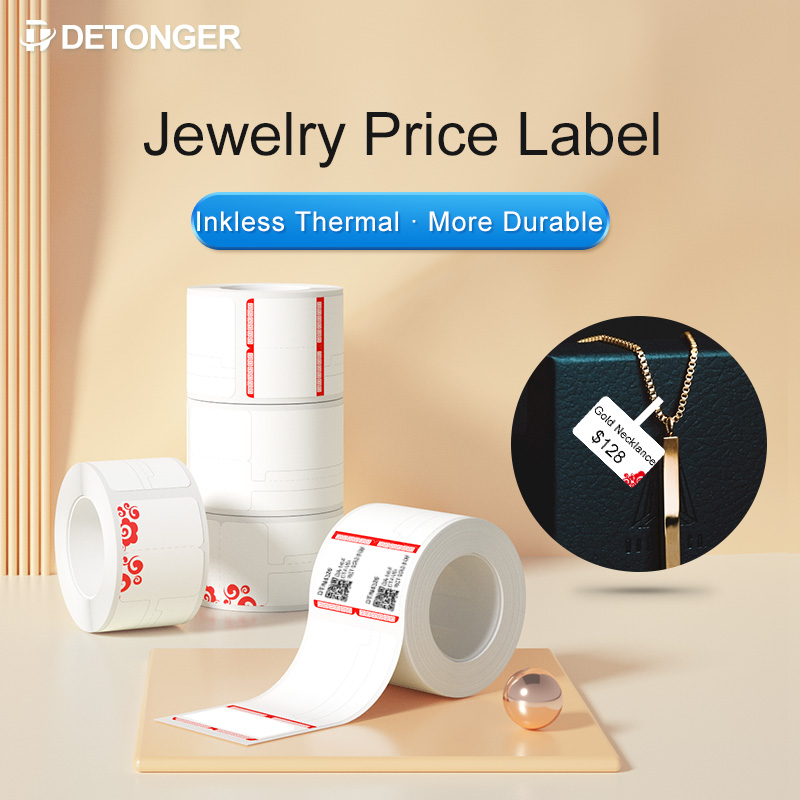 DETONGER Papel de etiqueta tér - Sticker Label Template avaliação e preço
