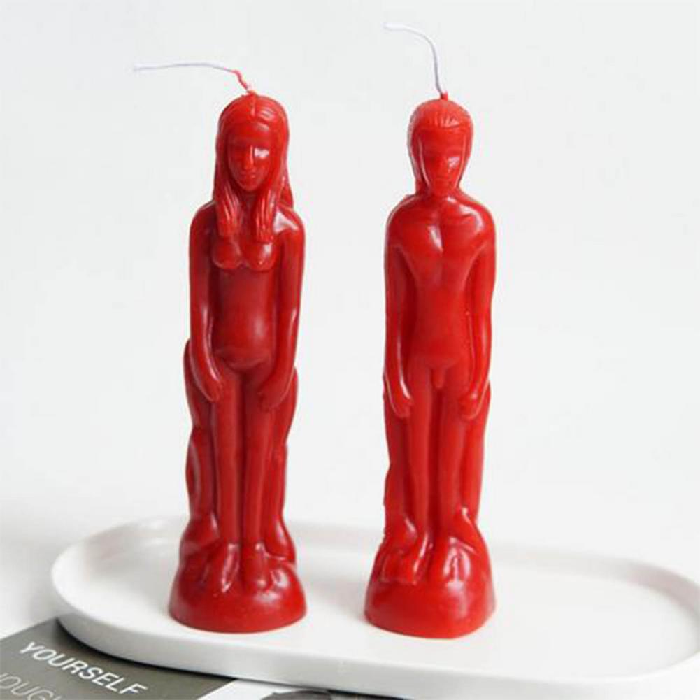 Diy molde de vela humanóide mo - Candle Supplies Shop avaliação e preço