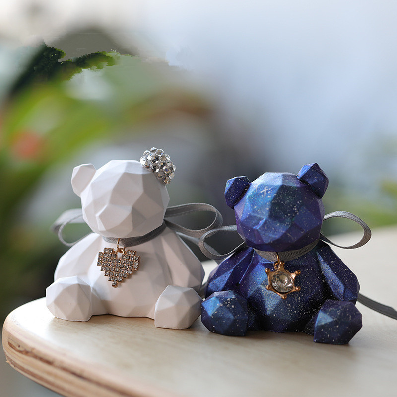 3D Stereo Urso Silicone Mold,  - Candle Supplies Shop avaliação e preço