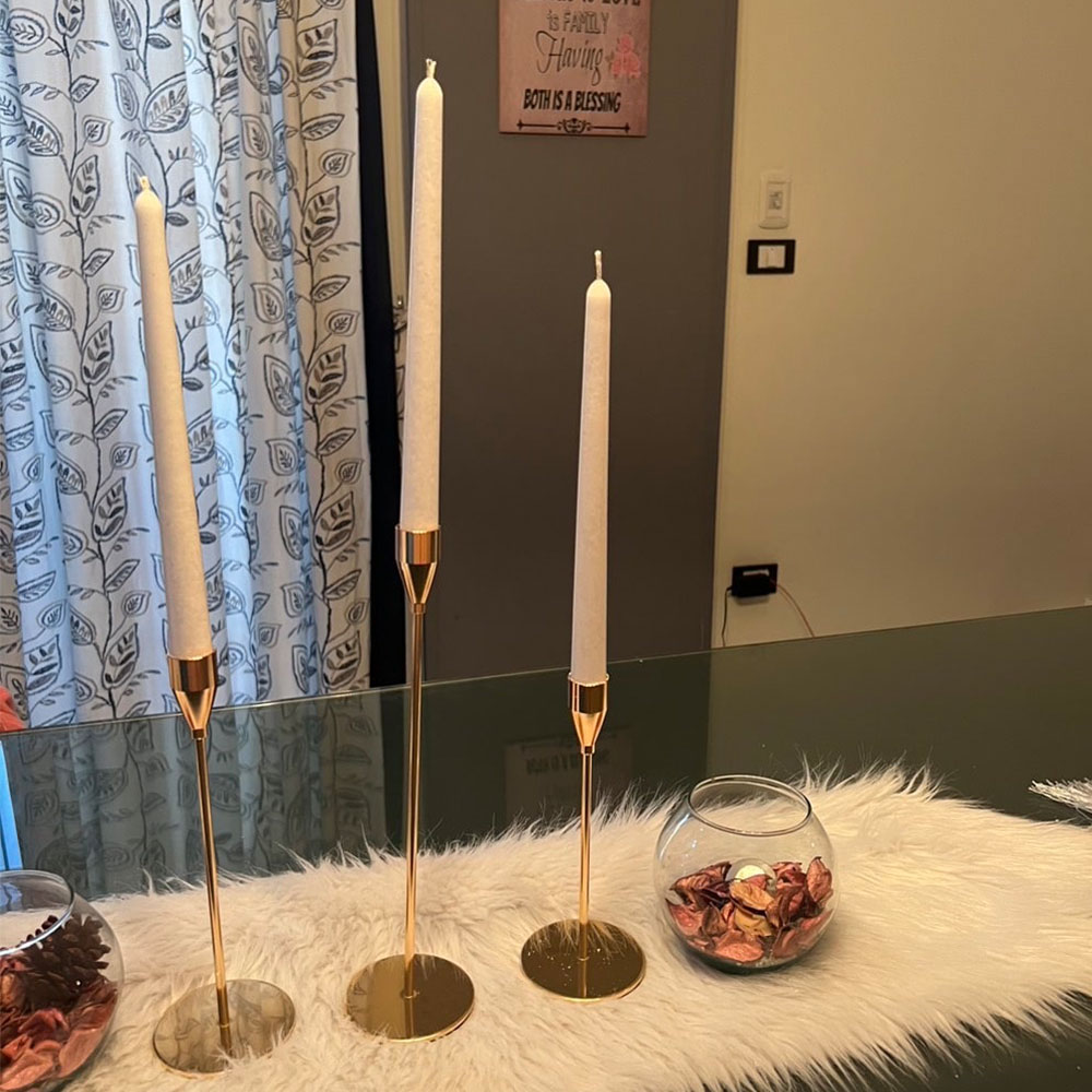Simples pilar cônico acrílico  - Candle Holder Supplies avaliação e preço